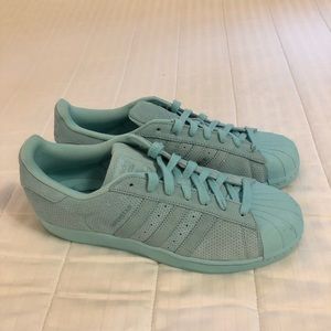 Adidas superstars teal